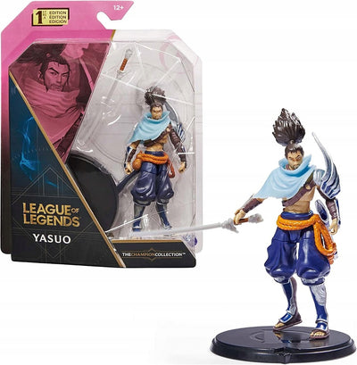 Zabawka LEAGUE OF LEGENDS RUCHOMA  YASUO RIOT 12cm - kolekcjonerska premium zabawki Aseo dla dzieci