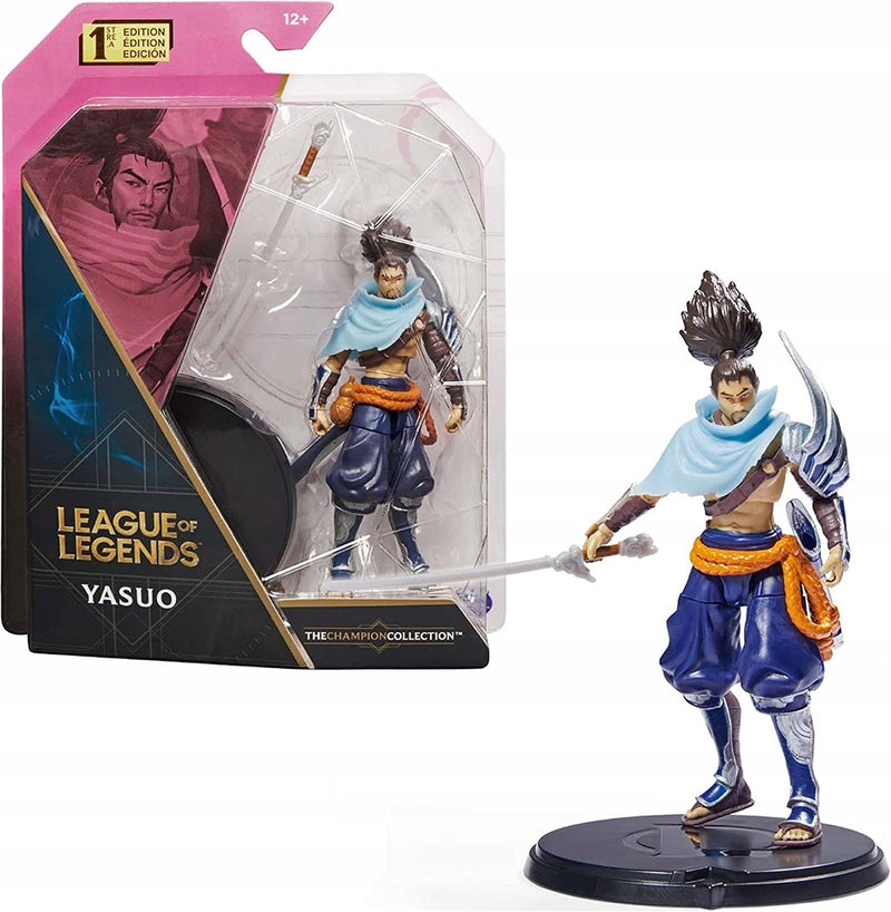 Zabawka LEAGUE OF LEGENDS RUCHOMA  YASUO RIOT 12cm - kolekcjonerska premium zabawki Aseo dla dzieci
