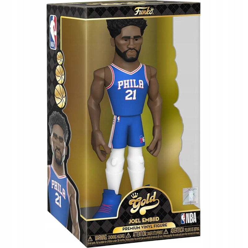 Zabawka FUNKO POP! NBA GOLD JOEL EMBIID PREMIUM VINYL FIGU - kolekcjonerska premium zabawki Aseo dla dzieci