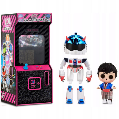 Zabawka LOL SURPRISE! ARCADE HEROES BOYS MGA LALKA + AKCES - kolekcjonerska premium zabawki Aseo dla dzieci