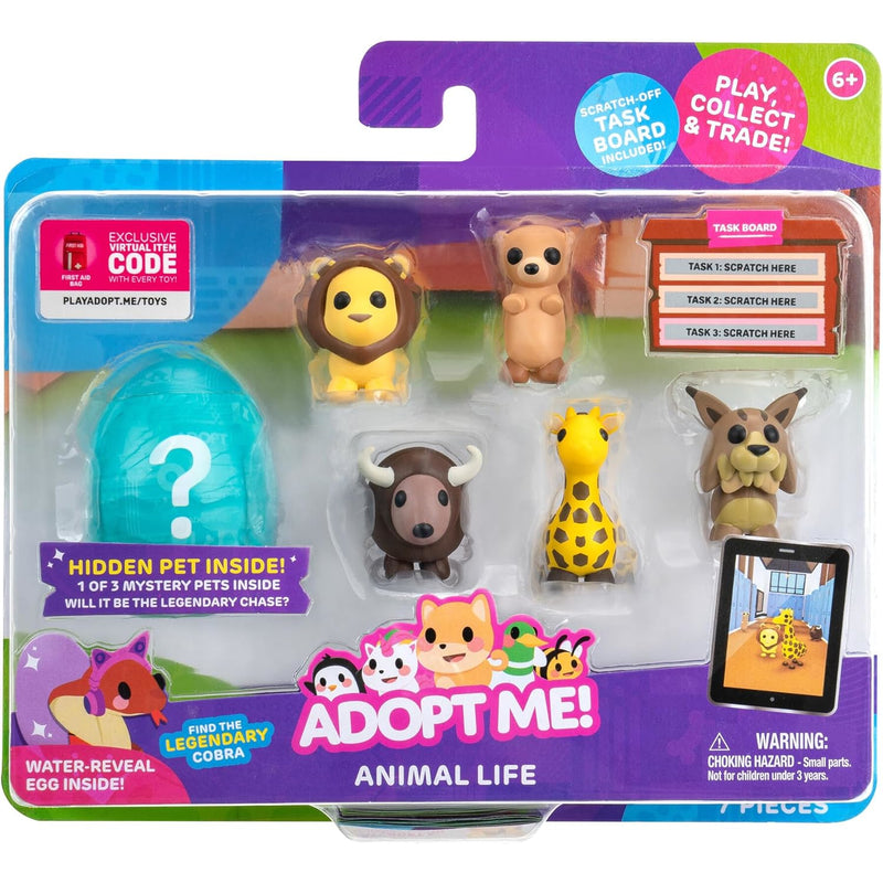 Zabawka ADOPT ME! ZESTAW 6-PAK ORYGINALNE FIGURKI ROBLOX Z - kolekcjonerska Jazwares premium dla dzieci fanow