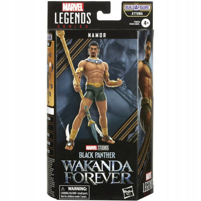 Zabawka MARVEL LEGENDS BLACK PANTHER RUCHOMA  NAMOR - kolekcjonerska premium zabawki Aseo dla dzieci