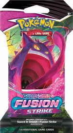 POKEMON TCG FUSION STRIKE BOOSTER PACK 1 - widok 2 opakowania szczegoly zabawka kolekcja