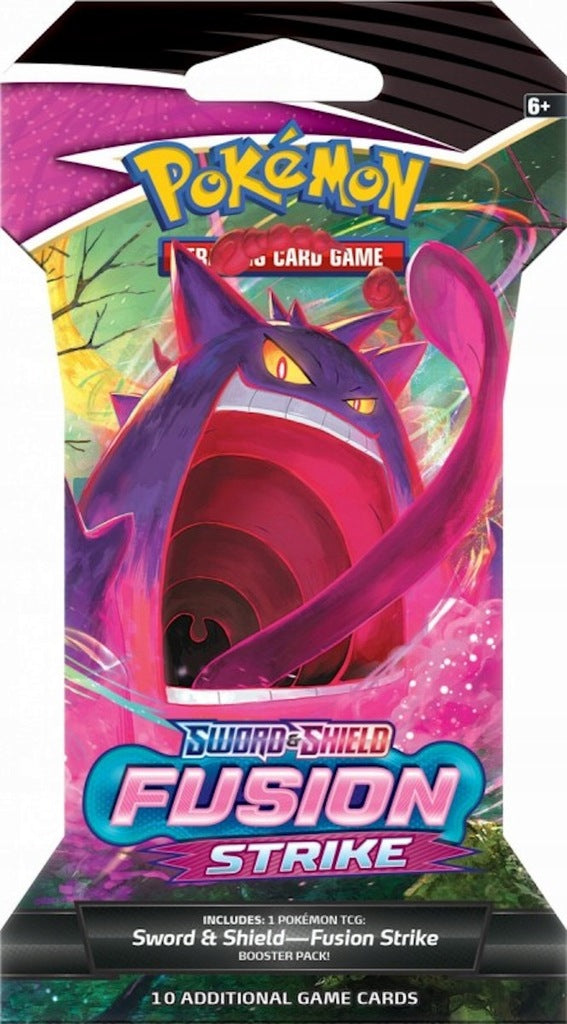 POKEMON TCG FUSION STRIKE BOOSTER PACK 1 - widok 2 opakowania szczegoly zabawka kolekcja