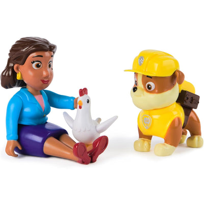 PSI PATROL PAW PATROL 3-PAK FIGURKI RUBB - widok 2 Spin Master opakowanie szczegoly collectible