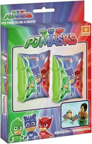 PIDŻAMERSI RĘKAWKI DO PŁYWANIA PJ MASKS  - widok 2 opakowania szczegoly zabawka kolekcja