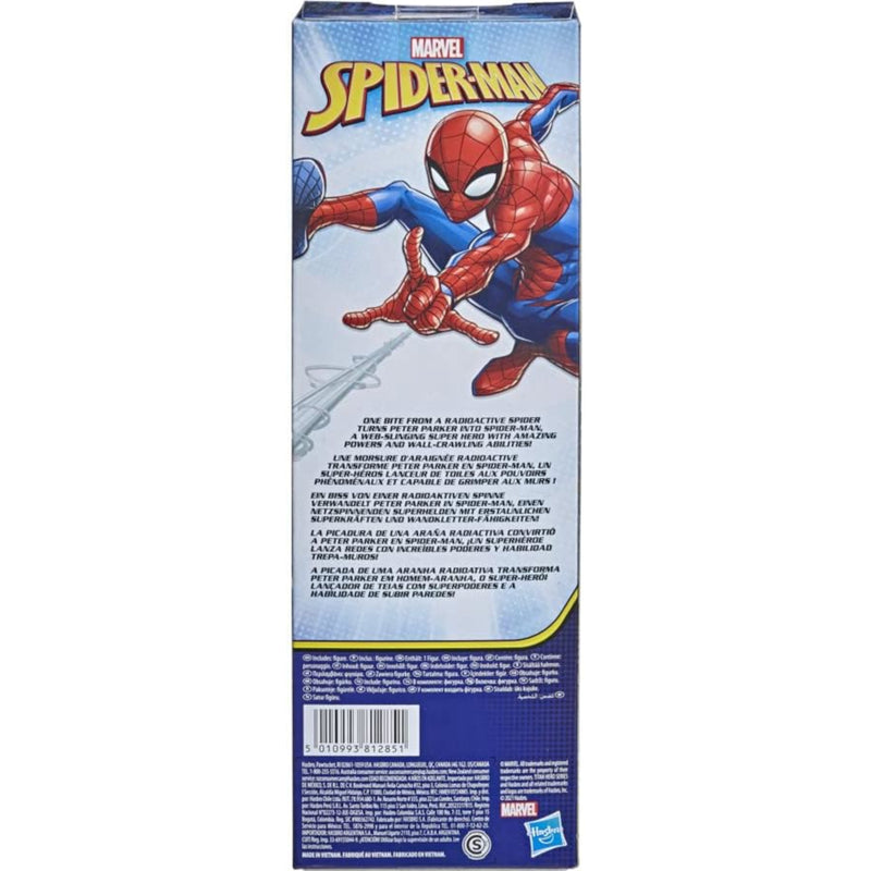 MARVEL SPIDER-MAN TITAN HERO SERIES DUŻA - widok 2 opakowania Hasbro szczegoly kolekcja