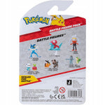 POKEMON BATTLE FIGURE PACK 2-PAK ORYGINA - widok 3 opakowania szczegoly zabawka kolekcja