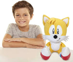 SONIC THE HEDGEHOG SEGA PLUSZ MASKOTKA T - widok 6 opakowania szczegoly zabawka kolekcja