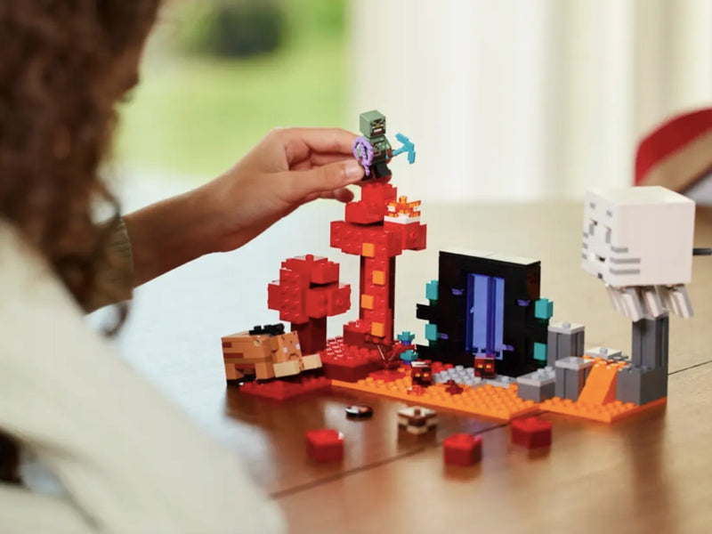 LEGO MINECRAFT DUŻY ZESTAW KLOCKÓW ZASAD - widok 5 opakowania szczegoly zabawka kolekcja