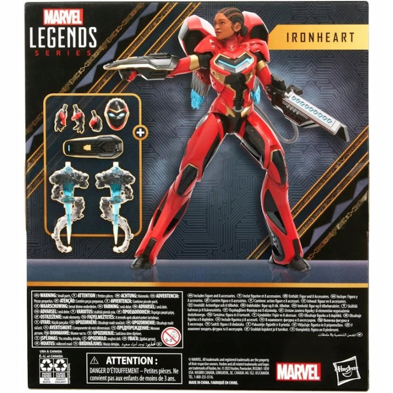 MARVEL LEGENDS WAKANDA BLACK PANTHER IRO - widok 6 opakowania szczegoly zabawka kolekcja