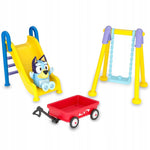 BLUEY MOOSE TOYS ZESTAW BLUEY'S PLAYGROU - widok 3 opakowania szczegoly zabawka kolekcja