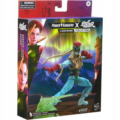 POWER RANGERS STREET FIGHTER COLLECTION  - widok 2 opakowania szczegoly zabawka kolekcja