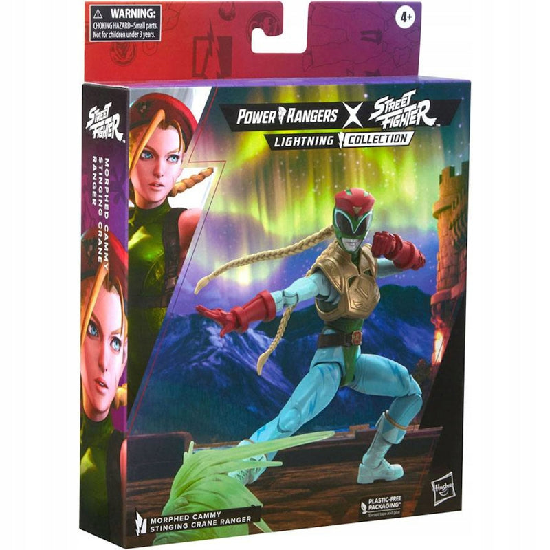 POWER RANGERS STREET FIGHTER COLLECTION  - widok 2 opakowania szczegoly zabawka kolekcja