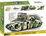 KLOCKI COBI WWII TOG 2* - SUPER HEAVY TA - widok 2 opakowania szczegoly zabawka kolekcja