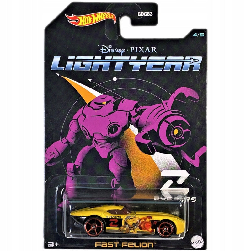 Zabawka HOT WHEELS DISNEY PIXAR LIGHTYEAR BUZZ ASTRAL ZYCL - kolekcjonerska premium zabawki Aseo dla dzieci