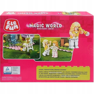 KLOCKI ELEFUN MAGIC WORLD MAGICZNY ŚWIAT - widok 2 opakowania szczegoly zabawka kolekcja