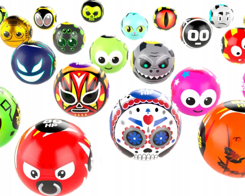 ODLOTOWE COOLKULKI FREAK MARBLES SASZETK - widok 5 opakowania szczegoly zabawka kolekcja