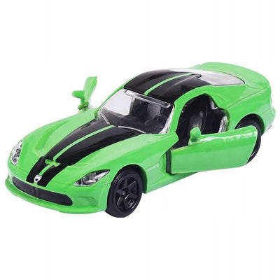 MAJORETTE MODEL AUTO SAMOCHÓD DODGE SRT  - widok 2 opakowania szczegoly zabawka kolekcja