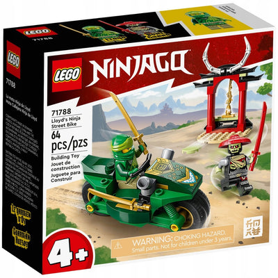 Zabawka LEGO NINJAGO ORYGINALNY ZESTAW KLOCKÓW MOTOCYKL NI - kolekcjonerska premium zabawki Aseo dla dzieci