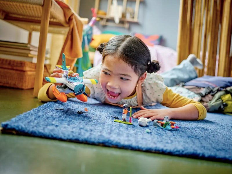 LEGO FRIENDS DUŻY ZESTAW KLOCKÓW HYDROPL - widok 7 opakowania szczegoly zabawka kolekcja