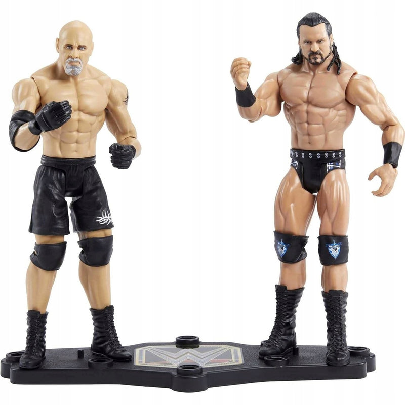 WWE CHAMPIONSHIP SHOWDOWN 2-PAK RUCHOME  - widok 3 opakowania szczegoly zabawka kolekcja