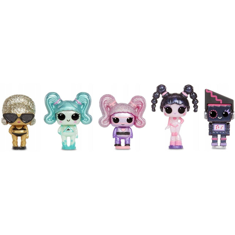LOL SURPRISE! TINY TOYS SERIA 1 MGA MINI - widok 3 opakowania szczegoly zabawka kolekcja
