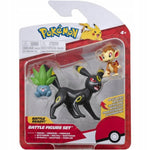 Zabawka POKEMON FIGURKI 3-PAK ODDISH + CHIMCHAR + UMBREON - kolekcjonerska premium zabawki Aseo dla dzieci