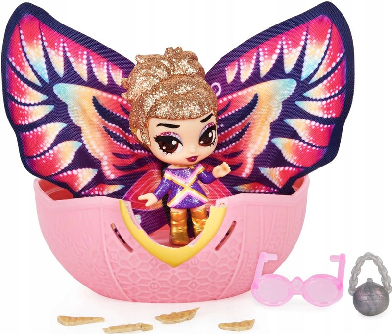 HATCHIMALS PIXIES LALECZKA  GROOVY GINNY - widok 5 opakowania szczegoly zabawka kolekcja