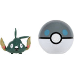 POKEMON CLIP 'N' GO JAZWARES ORYGINALNA  - widok 2 opakowania szczegoly zabawka kolekcja