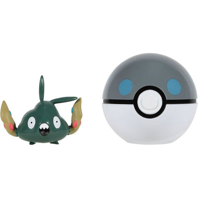 POKEMON CLIP 'N' GO JAZWARES ORYGINALNA  - widok 2 opakowania szczegoly zabawka kolekcja