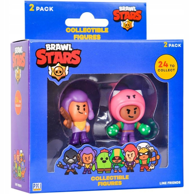 Zabawka BRAWL STARS PMI ZESTAW FIGUREK KOLEKCJONERSKICH 2- - kolekcjonerska PMI premium dla dzieci
