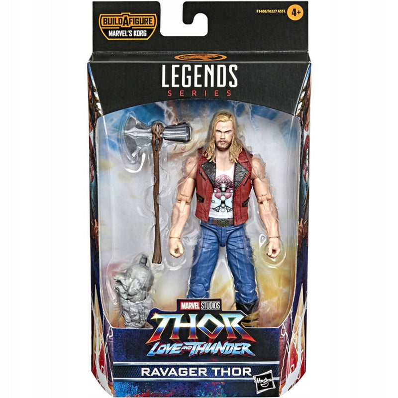 Zabawka MARVEL LEGENDS LOVE AND THUNDER RAVAGER THOR - kolekcjonerska premium zabawki Aseo dla dzieci