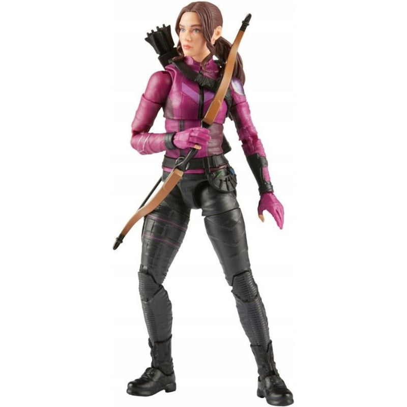 MARVEL LEGENDS RUCHOMA  KATE BISHOP 17cm - widok 4 opakowania szczegoly zabawka kolekcja