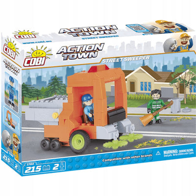 Zabawka COBI ZAMIATARKA ACTION TOWN 1784 - kolekcjonerska premium zabawki Aseo dla dzieci