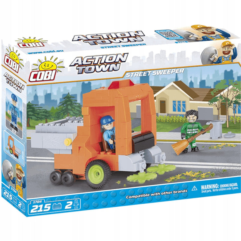 Zabawka COBI ZAMIATARKA ACTION TOWN 1784 - kolekcjonerska premium zabawki Aseo dla dzieci