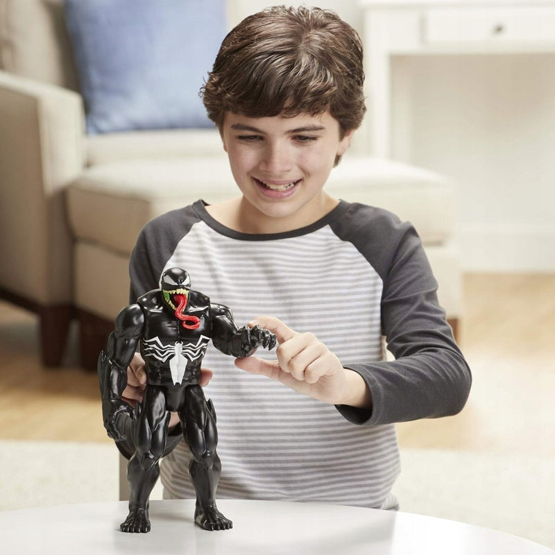 MARVEL SPIDER-MAN MAXIMUM VENOM TITAN HE - widok 4 opakowania szczegoly zabawka kolekcja