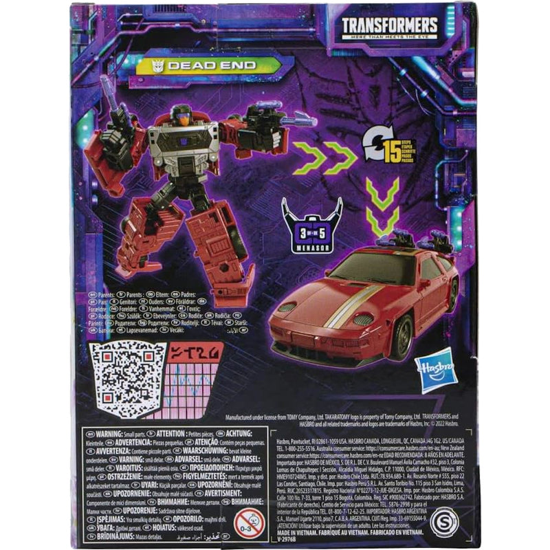 TRANSFORMERS LEGACY DELUXE CLASS TAKARA  - widok 4 opakowania Hasbro szczegoly kolekcja