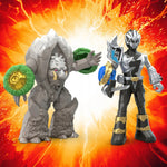 POWER RANGERS DINO FURY BATTLE ATTACKERS - widok 5 opakowania szczegoly zabawka kolekcja