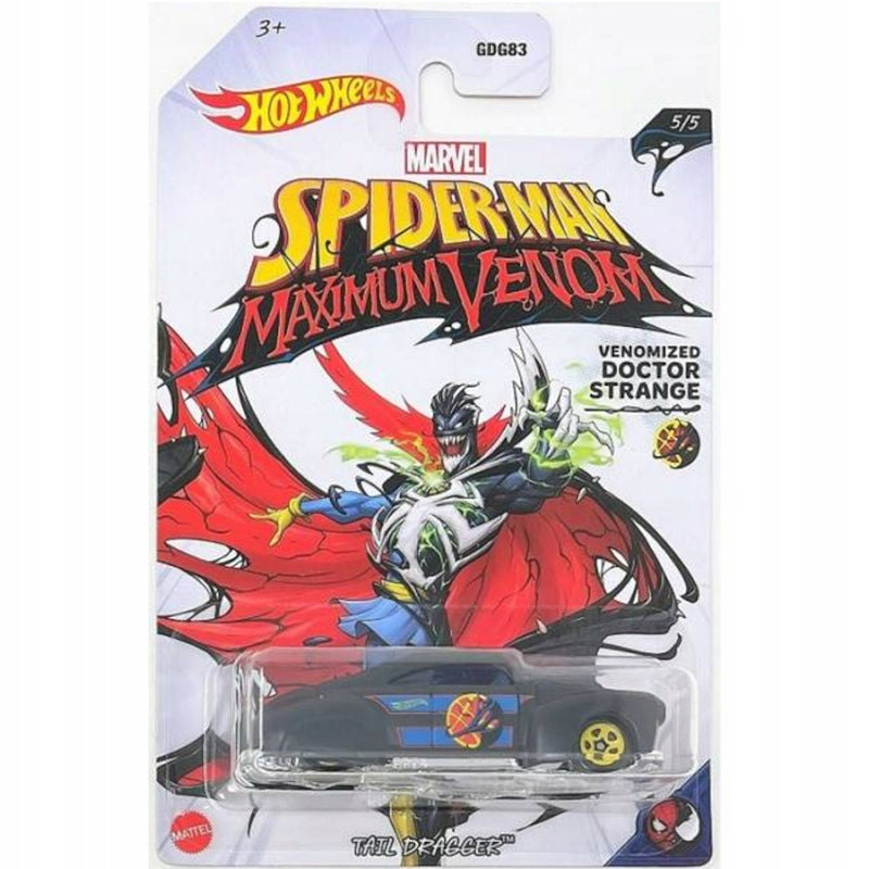 Zabawka HOT WHEELS MARVEL SPIDER-MAN MAXIMUM VENOM VENOMIZ - kolekcjonerska premium zabawki Aseo dla dzieci