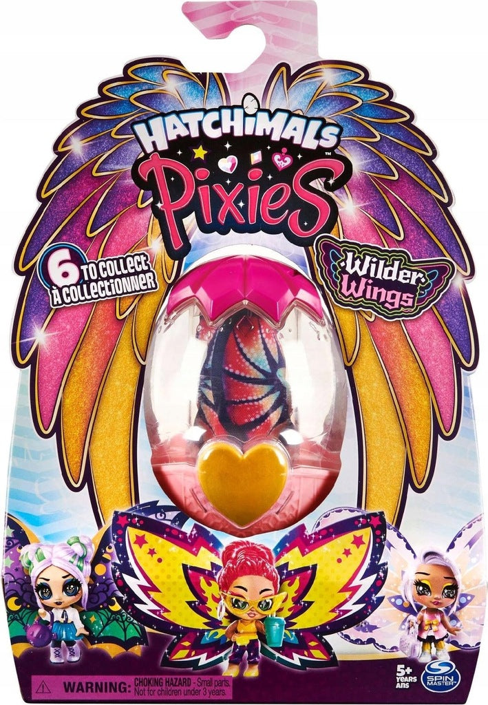 HATCHIMALS PIXIES LALECZKA  GROOVY GINNY - widok 2 opakowania szczegoly zabawka kolekcja