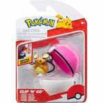 Zabawka POKEMON CLIP 'N' GO ZESTAW JAZWARES ORYGINALNA  DE - kolekcjonerska premium zabawki Aseo dla dzieci