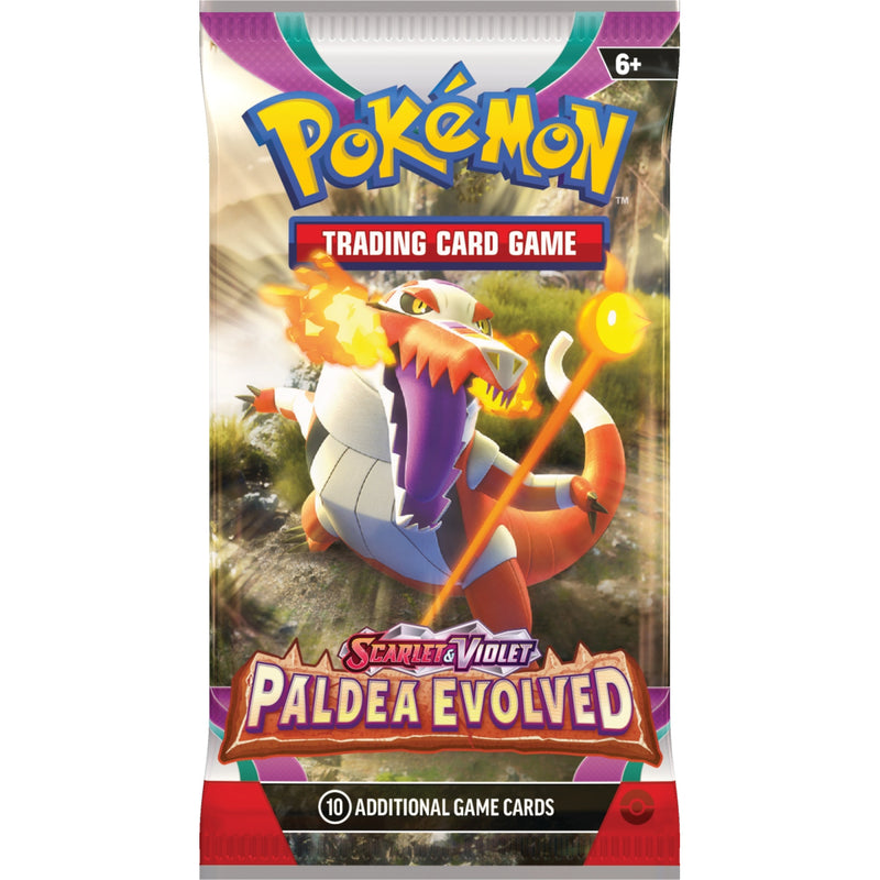 POKEMON TCG TRADING CARD GAME SCARLET &  - widok 6 Pokemon TCG opakowanie szczegoly collectible
