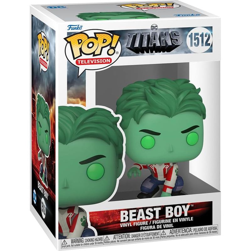 Figurka Funko POP TELEVISION DC TITANS VINYL FIGURE  BEAST BOY 1512 - kolekcjonerska premium SEO optimized dla