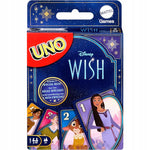 Zabawka GRA KARCIANA UNO DISNEY WISH MATTEL GAMES GRA LOGI - kolekcjonerska premium zabawki Aseo dla dzieci