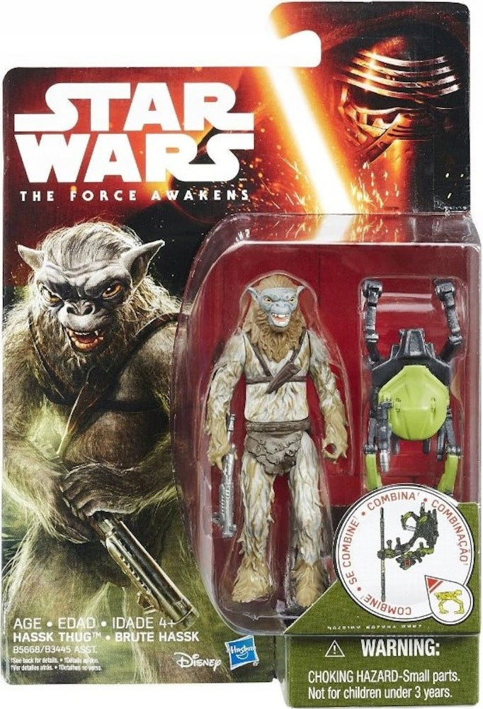 STAR WARS GWIEZDNE WOJNY  HASSK THUG B56 - widok 2 opakowania szczegoly zabawka kolekcja