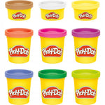 PLAY-DOH CIASTOLINA HASBRO ZESTAW KOLORO - widok 2 opakowania szczegoly zabawka kolekcja