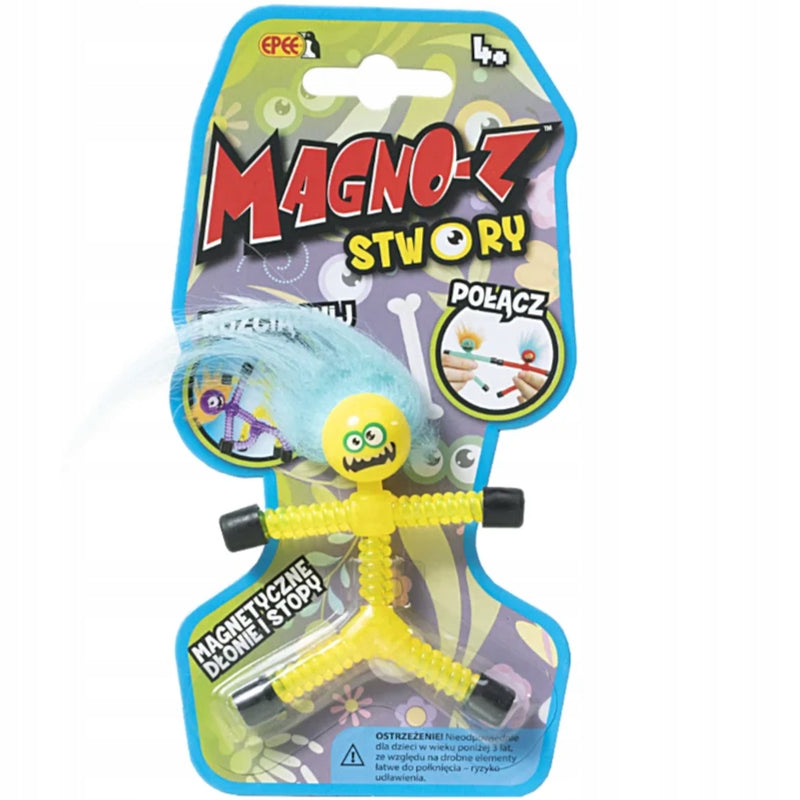 Zabawka MAGNO-Z STWORY EPEE  MAGNETYCZNA ŻÓŁTA - kolekcjonerska premium zabawki Aseo dla dzieci
