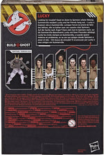 GHOSTBUSTERS  POGROMCA DUCHÓW LUCKY HASB - widok 4 opakowania szczegoly zabawka kolekcja