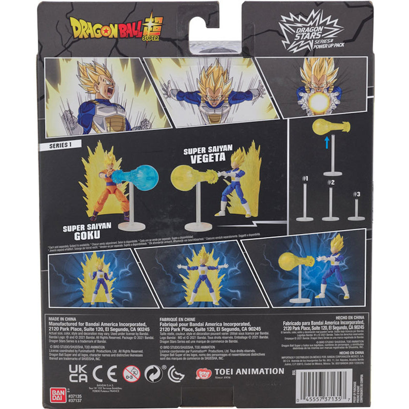 DRAGON BALL DRAGON STARS SERIES POWER UP - widok 6 Bandai opakowanie szczegoly collectible